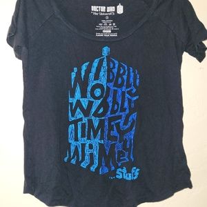 Authentic BBC Dr. Who Ladies T-Shirt